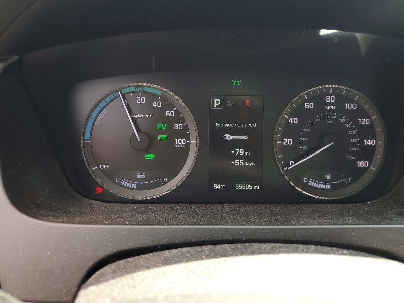 2017 Hyundai Sonata Hybrid მანქანა იყიდება აუქციონზე, vin: KMHE24L36HA067250, აუქციონის ნომერი: 62915146