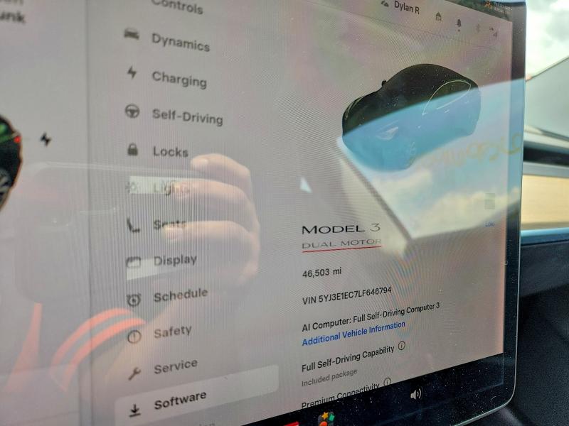 Aukcja sprzedaży 2020 Tesla Model 3, vin: 5YJ3E1EC7LF646794, numer aukcji: 58916956