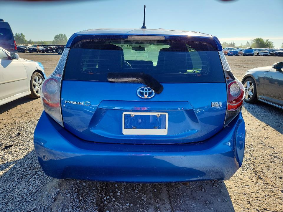 2013 Toyota Prius C მანქანა იყიდება აუქციონზე, vin: JTDKDTB36D1529202, აუქციონის ნომერი: 63126526
