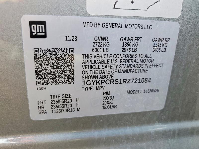 Продажа на аукционе авто 2024 Cadillac Xt6, vin: 1GYKPCRS1RZ721084, номер лота: 59947796