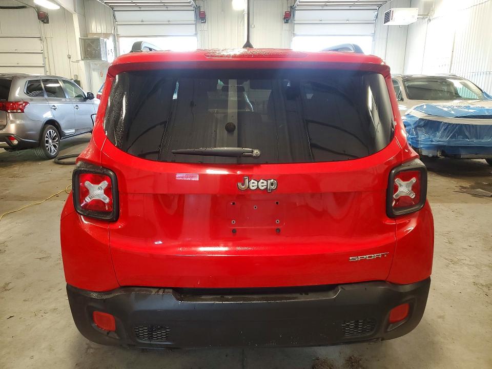 2017 Jeep Renegade მანქანა იყიდება აუქციონზე, vin: ZACCJAAB4HPF11491, აუქციონის ნომერი: 59643406