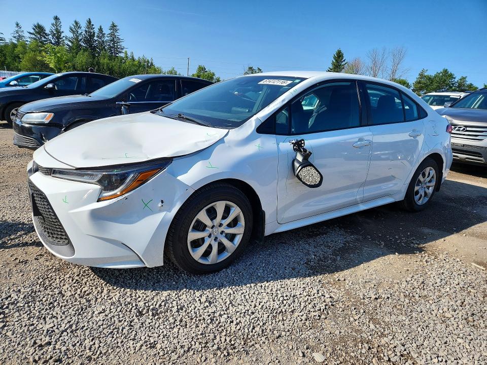 2022 Toyota Corolla მანქანა იყიდება აუქციონზე, vin: 5YFBPMBE4NP333500, აუქციონის ნომერი: 61412116