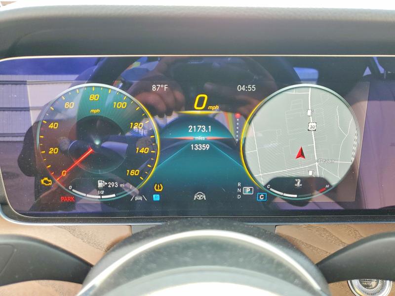 2023 Mercedes-benz E მანქანა იყიდება აუქციონზე, vin: W1KZF8EB8PB185644, აუქციონის ნომერი: 61795466