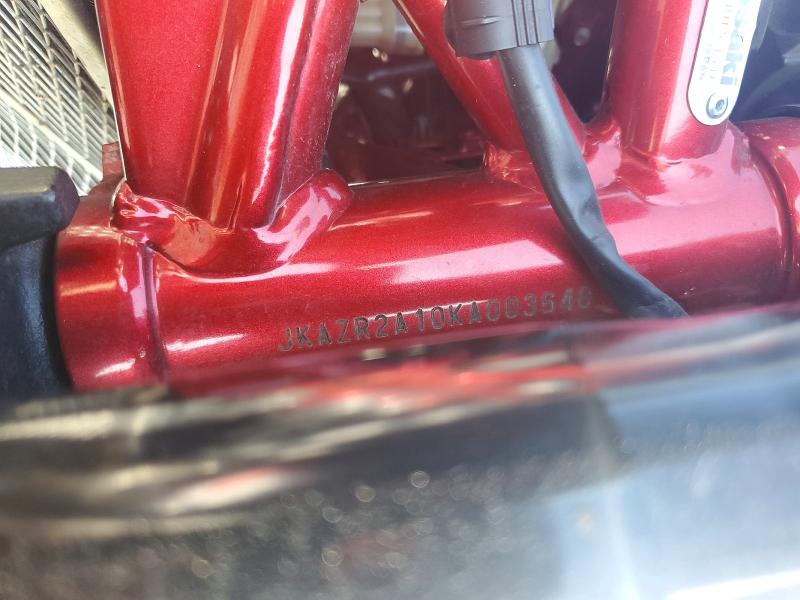 2019 Kawasaki Zr900 მანქანა იყიდება აუქციონზე, vin: JKAZR2A10KA003648, აუქციონის ნომერი: 59622296
