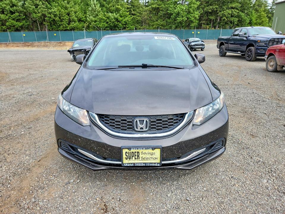 2013 Honda Civic მანქანა იყიდება აუქციონზე, vin: 19XFB2F58DE206814, აუქციონის ნომერი: 62837706
