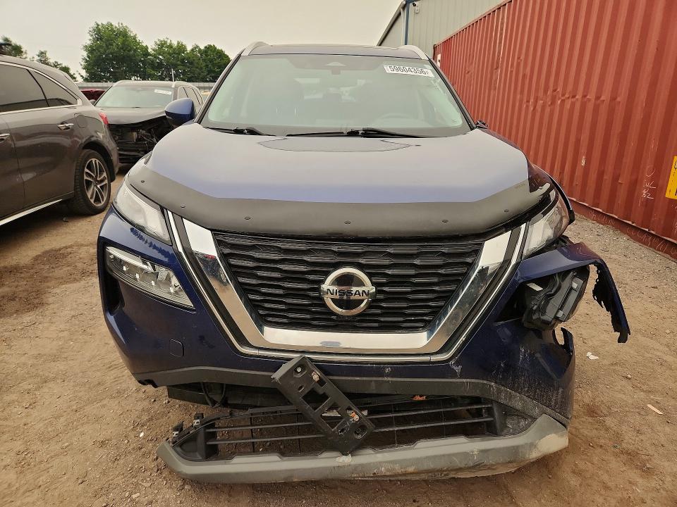 59604356 :رقم المزاد ، 5N1AT3BB4MC700812 vin ، 2021 Nissan Rogue مزاد بيع