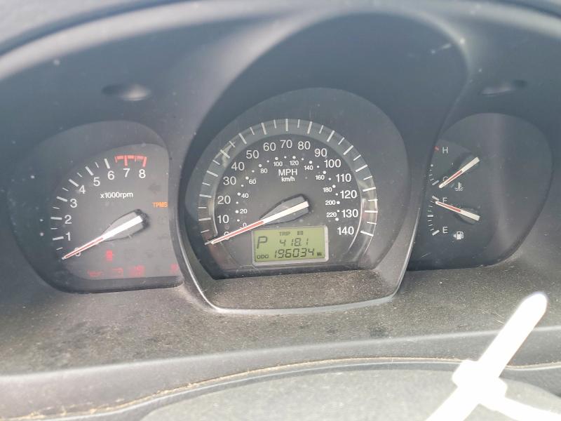 63000766 :رقم المزاد ، KNAFE222495619963 vin ، 2009 Kia Spectra مزاد بيع