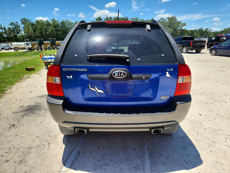 62580216 :رقم المزاد ، KNDJF723667272149 vin ، 2006 Kia Sportage مزاد بيع
