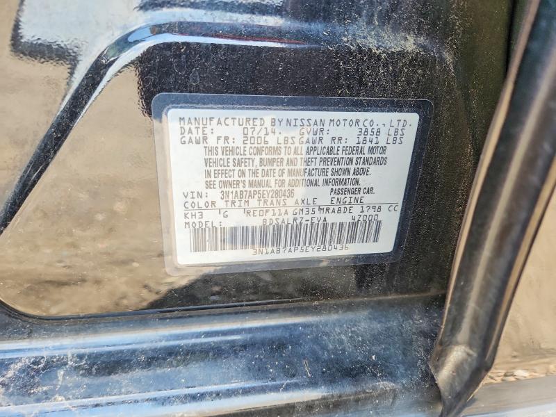 Aukcja sprzedaży 2014 Nissan Sentra, vin: 3N1AB7AP5EY280436, numer aukcji: 60396206