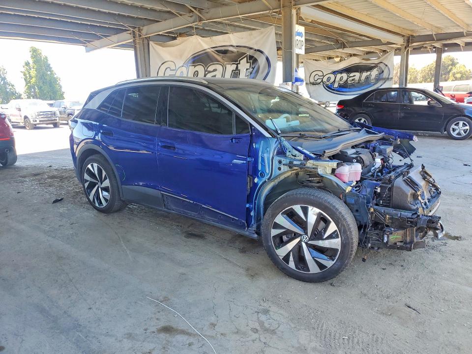 2021 Volkswagen Id.4 მანქანა იყიდება აუქციონზე, vin: WVGDMPE25MP022724, აუქციონის ნომერი: 61876216