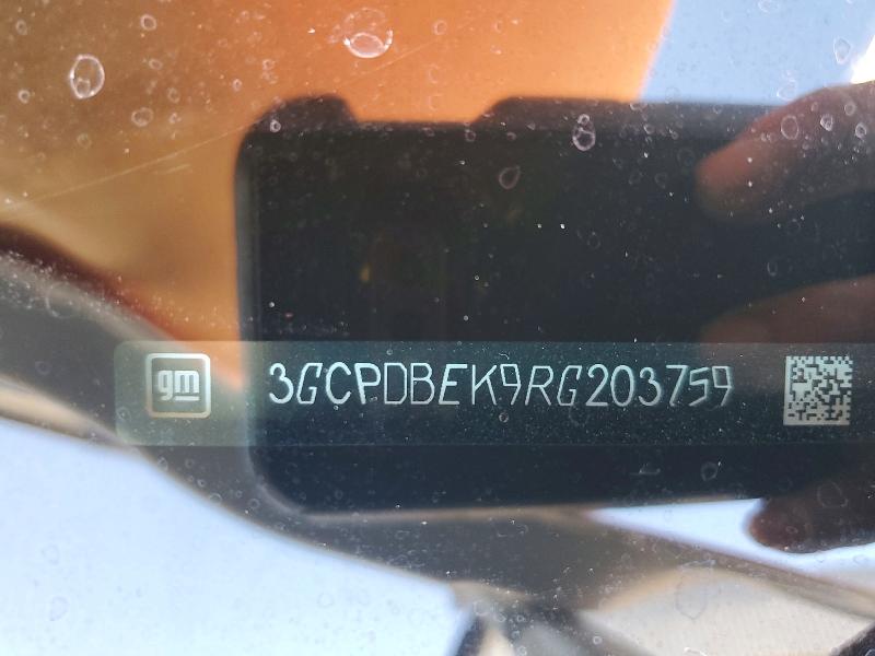 2024 Chevrolet Silverado მანქანა იყიდება აუქციონზე, vin: 3GCPDBEK9RG203759, აუქციონის ნომერი: 60515506