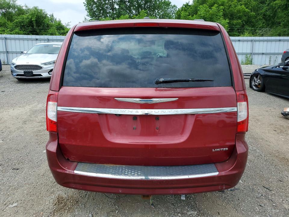 2011 Chrysler Town & Country მანქანა იყიდება აუქციონზე, vin: 2A4RR6DG8BR733407, აუქციონის ნომერი: 61558806