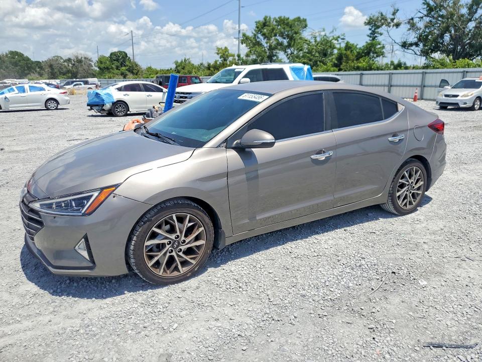 2020 Hyundai Elantra მანქანა იყიდება აუქციონზე, vin: KMHD84LF7LU040571, აუქციონის ნომერი: 61155486