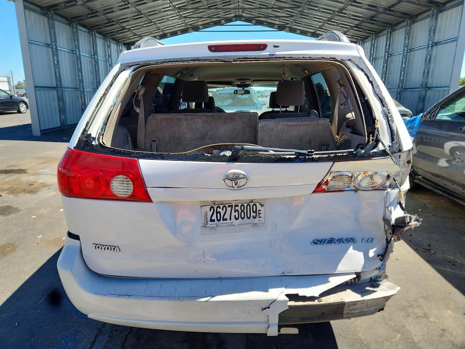2006 Toyota Sienna მანქანა იყიდება აუქციონზე, vin: 5TDZA23C56S517984, აუქციონის ნომერი: 60797846