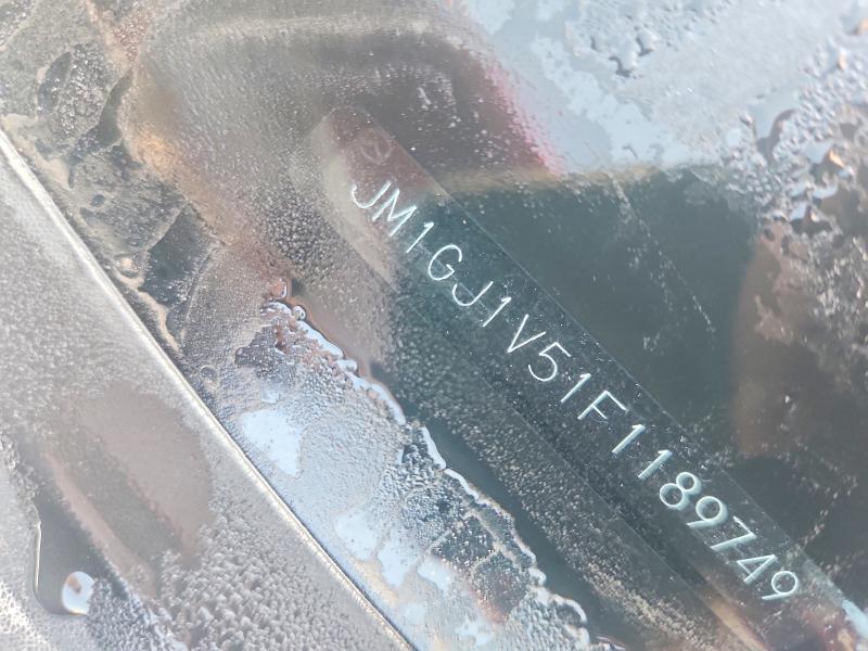 2015 Mazda 6 მანქანა იყიდება აუქციონზე, vin: JM1GJ1V51F1189749, აუქციონის ნომერი: 63027996