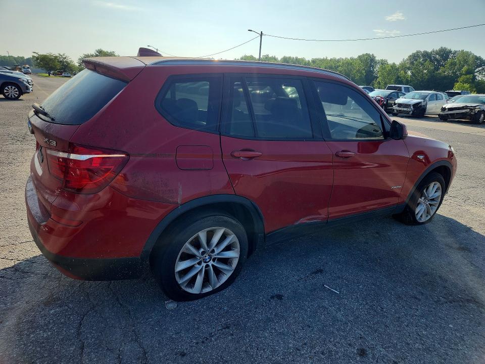 2017 Bmw X3 მანქანა იყიდება აუქციონზე, vin: 5UXWX9C36H0T18814, აუქციონის ნომერი: 61729976