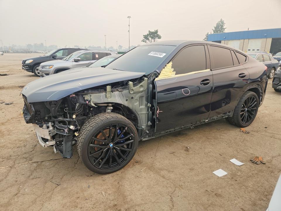 2023 Bmw X6 მანქანა იყიდება აუქციონზე, vin: 5UXCY6C06P9N62624, აუქციონის ნომერი: 61060266