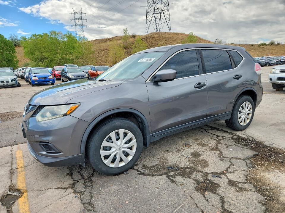 61775586 :رقم المزاد ، 5N1AT2MV2GC924716 vin ، 2016 Nissan Rogue مزاد بيع