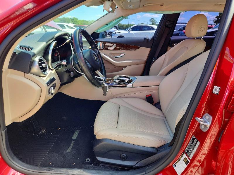 60198186 :رقم المزاد ، 55SWF4KB6JU262332 vin ، 2018 Mercedes-benz C مزاد بيع