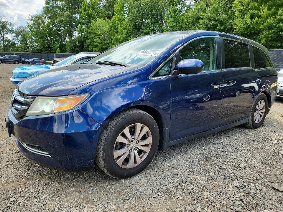 2015 Honda Odyssey მანქანა იყიდება აუქციონზე, vin: 5FNRL5H6XFB077974, აუქციონის ნომერი: 63493976