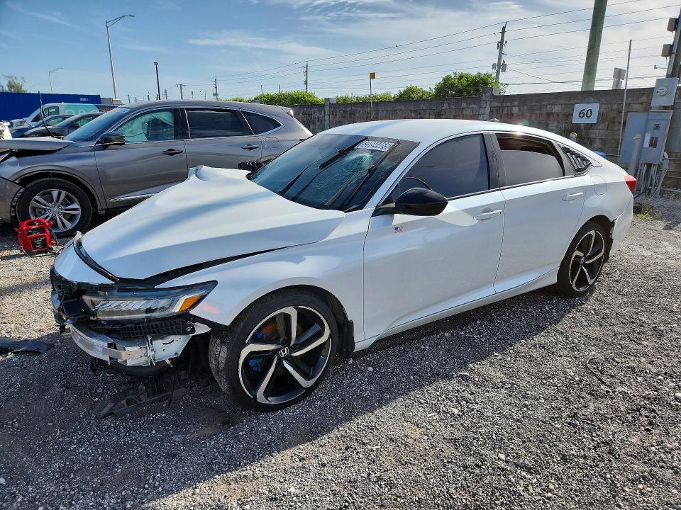 Продаж на аукціоні авто 2021 Honda Accord, vin: 1HGCV1F46MA108039, номер лоту: 85994465