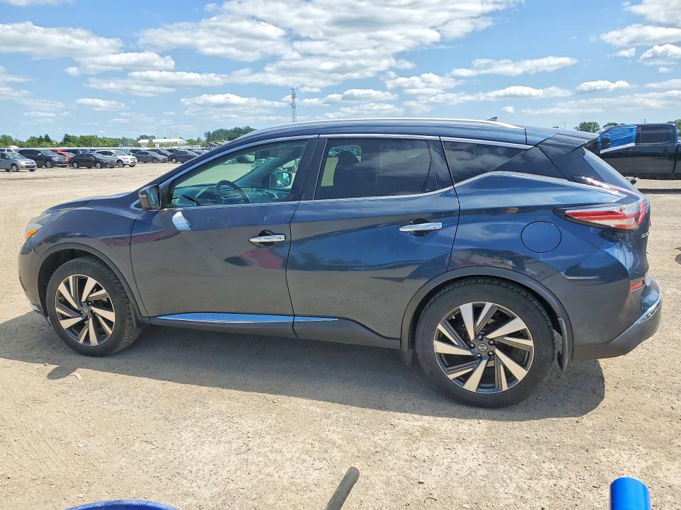 2016 Nissan Murano მანქანა იყიდება აუქციონზე, vin: 5N1AZ2MH3GN140106, აუქციონის ნომერი: 61306736