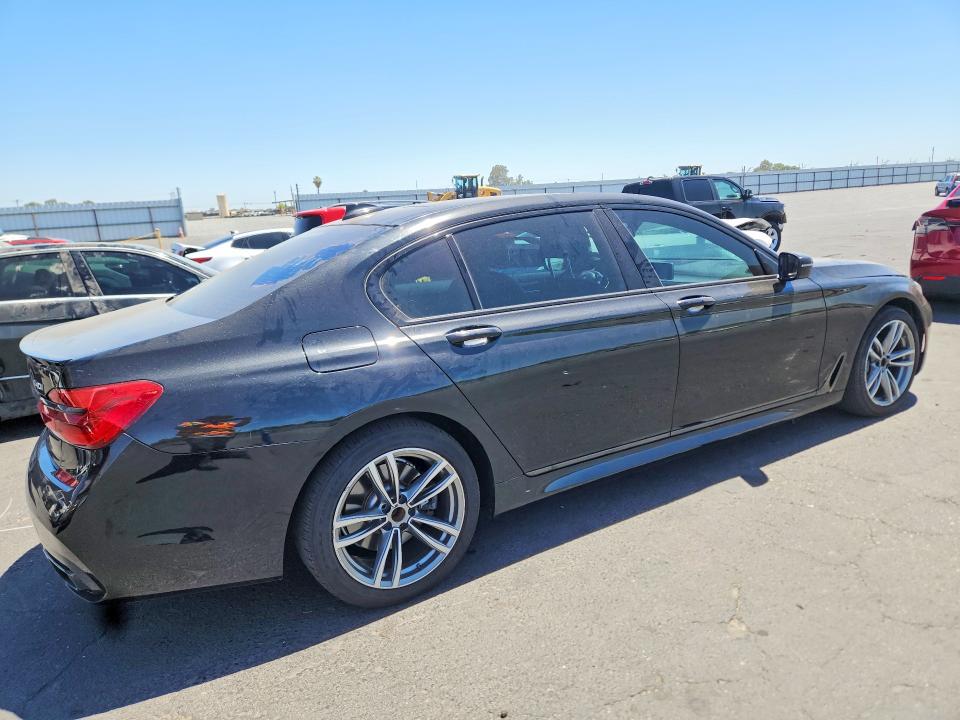 2019 Bmw 740 მანქანა იყიდება აუქციონზე, vin: WBA7E2C52KB454421, აუქციონის ნომერი: 62792856