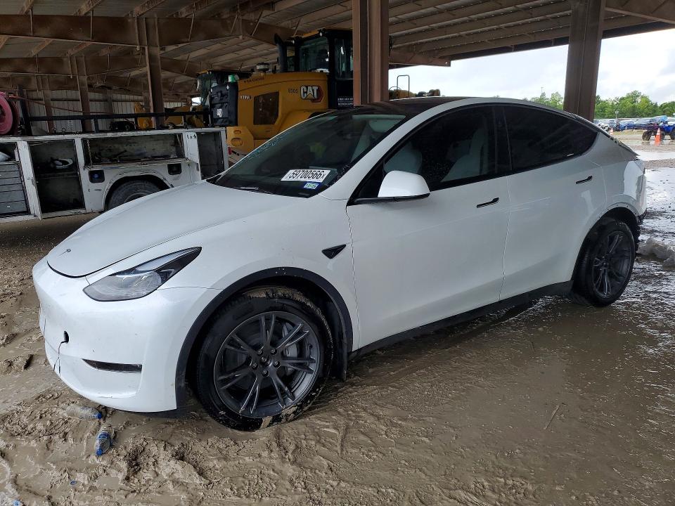 2025 Tesla Model Y მანქანა იყიდება აუქციონზე, vin: 7SAYGDEEXSA346491, აუქციონის ნომერი: 59700566