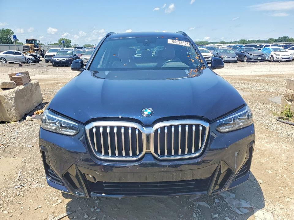 Aukcja sprzedaży 2022 Bmw X3, vin: 5UX53DP0XN9K19396, numer aukcji: 60522586