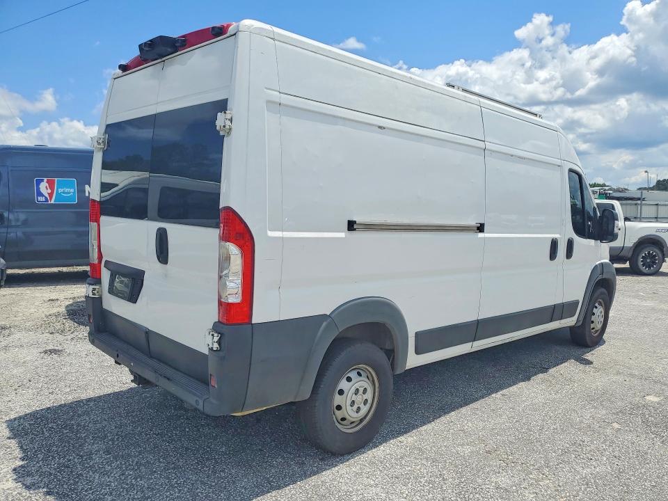 61391186 :رقم المزاد ، 3C6TRVDG9KE541587 vin ، 2019 Ram Promaster 2500 مزاد بيع