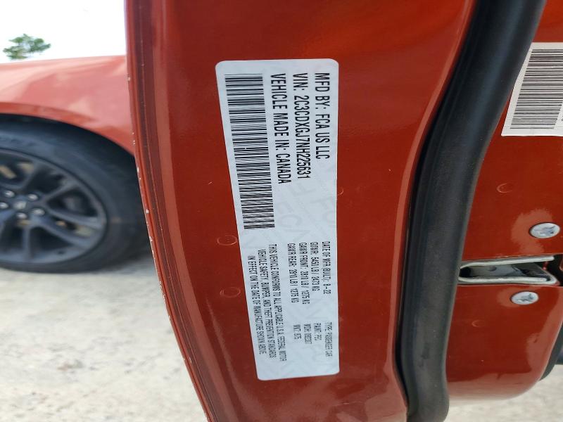 Aukcja sprzedaży 2022 Dodge Charger, vin: 2C3CDXGJ7NH225631, numer aukcji: 60785236