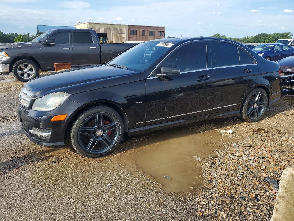 60386956 :رقم المزاد ، WDDGF4HB5CA669895 vin ، 2012 Mercedes-benz C مزاد بيع