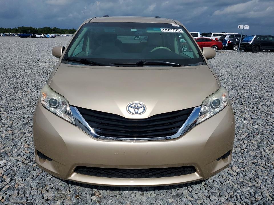 2013 Toyota Sienna მანქანა იყიდება აუქციონზე, vin: 5TDKK3DC8DS391863, აუქციონის ნომერი: 60715676