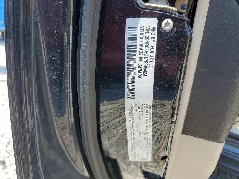 2023 Chrysler Pacifica მანქანა იყიდება აუქციონზე, vin: 2C4RC3BG1PR605428, აუქციონის ნომერი: 59788996