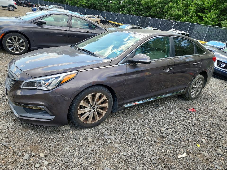 Auction sale of the 2017 Hyundai Sonata, vin: 5NPE34AF1HH474223, lot number: 63500446