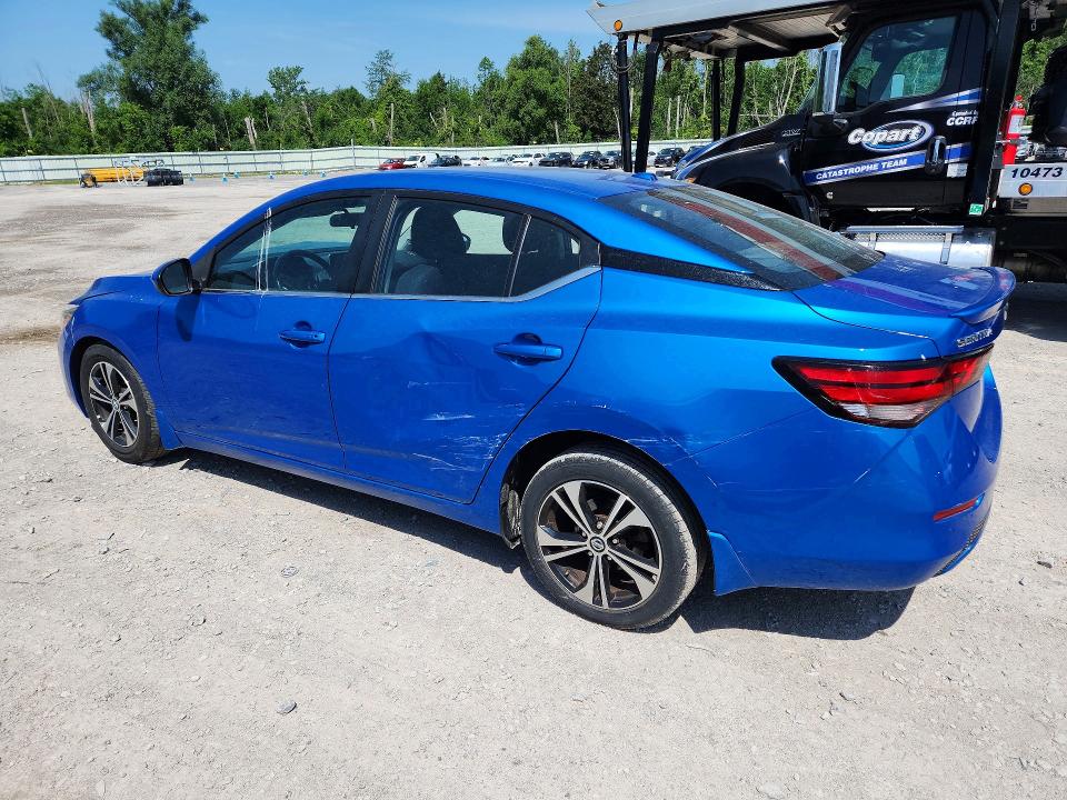 61531126 :رقم المزاد ، 3N1AB8CV0NY223191 vin ، 2022 Nissan Sentra مزاد بيع