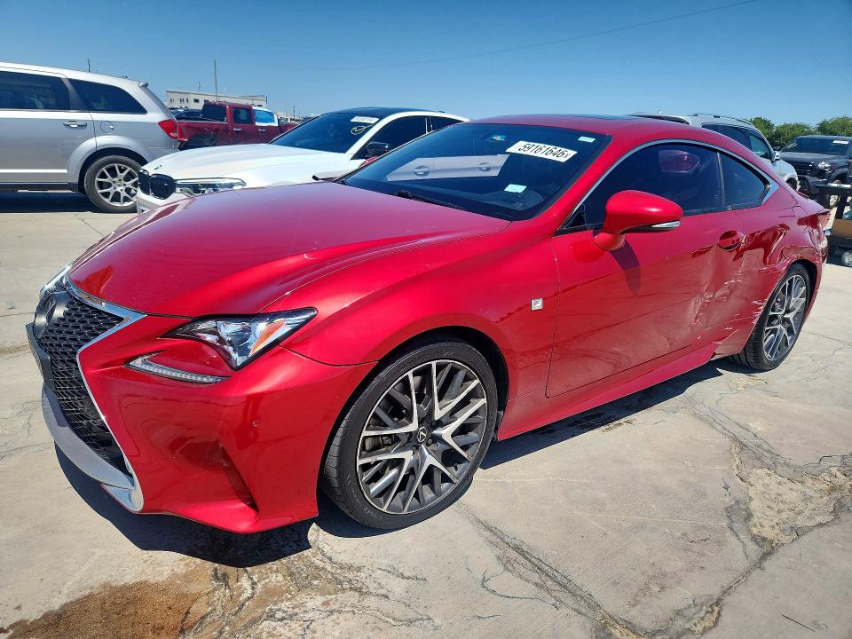 Продажа на аукционе авто 2015 Lexus Rc, vin: JTHHE5BC0F5006318, номер лота: 59161646