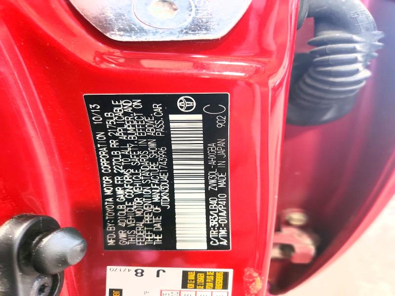 62468626 :رقم المزاد ، JTDKN3DU4E1743996 vin ، 2014 Toyota Prius مزاد بيع