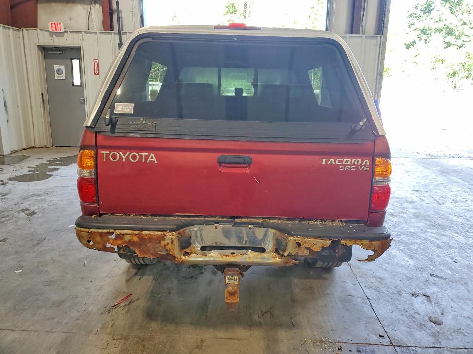 2001 Toyota Tacoma მანქანა იყიდება აუქციონზე, vin: 5TEHN72N41Z819360, აუქციონის ნომერი: 62712086