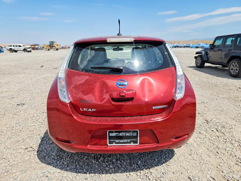 2012 Nissan Leaf მანქანა იყიდება აუქციონზე, vin: JN1AZ0CP6CT018480, აუქციონის ნომერი: 62688066