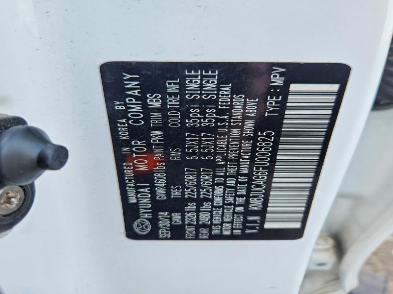2015 Hyundai Tucson მანქანა იყიდება აუქციონზე, vin: KM8JUCAG6FU006825, აუქციონის ნომერი: 62853856