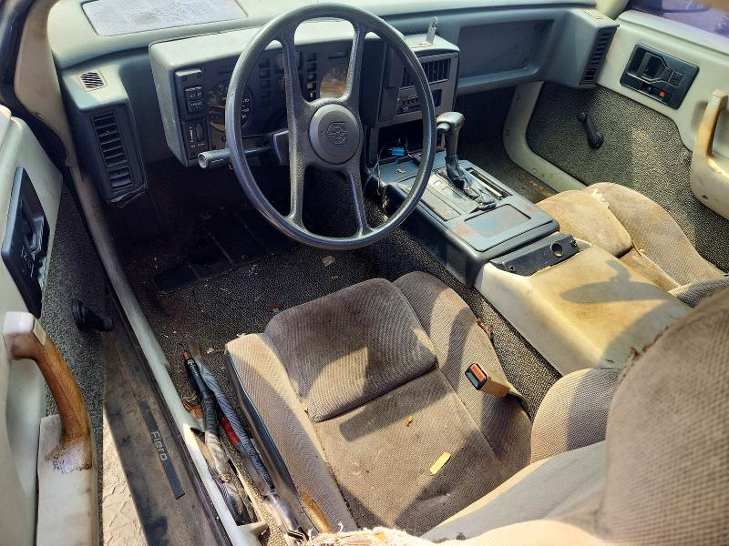 1984 Pontiac Fiero მანქანა იყიდება აუქციონზე, vin: 1G2AM37R1EP210821, აუქციონის ნომერი: 62864296