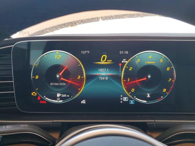 59649376 :رقم المزاد ، 4JGFB4KB0NA582916 vin ، 2022 Mercedes-benz Gle مزاد بيع