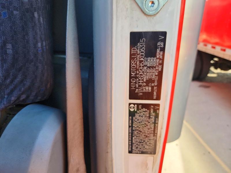 Aukcja sprzedaży 2018 Hino 195, vin: JHHSDM2H6JK006315, numer aukcji: 61166316