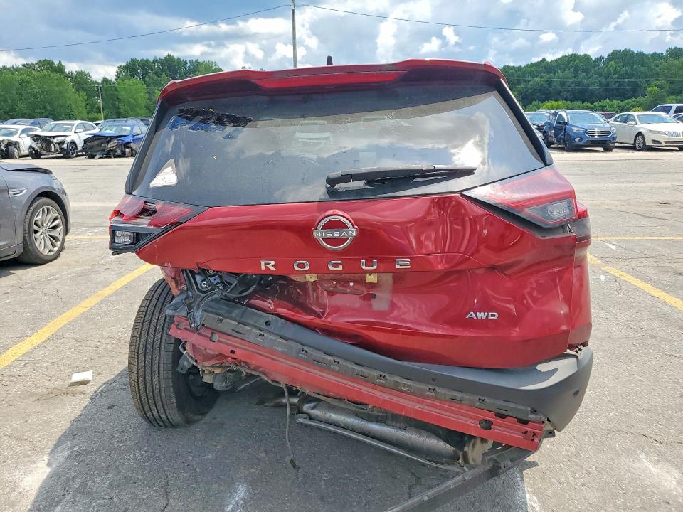 61434346 :رقم المزاد ، 5N1BT3AB2PC823759 vin ، 2023 Nissan Rogue مزاد بيع