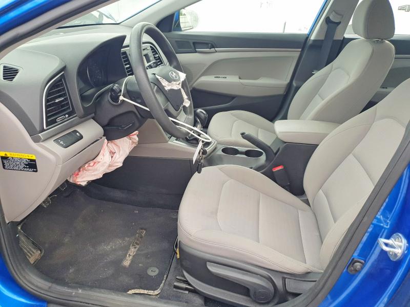 60145036 :رقم المزاد ، 5NPD74LF5JH343444 vin ، 2018 Hyundai Elantra مزاد بيع