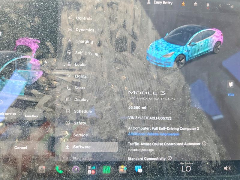 Продаж на аукціоні авто 2020 Tesla Model 3, vin: 5YJ3E1EA2LF805753, номер лоту: 60489396