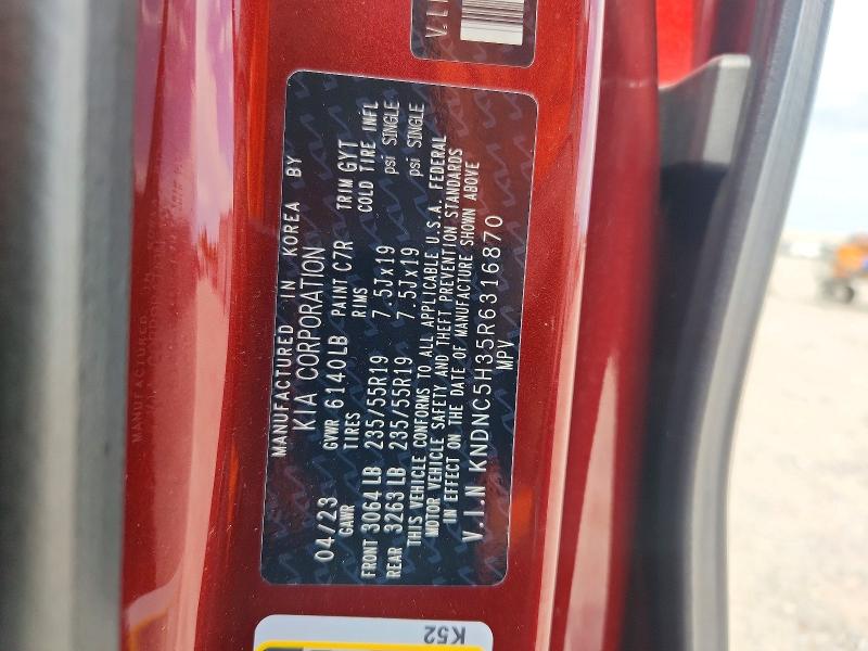 Aukcja sprzedaży 2024 Kia Carnival, vin: KNDNC5H35R6316870, numer aukcji: 61292886