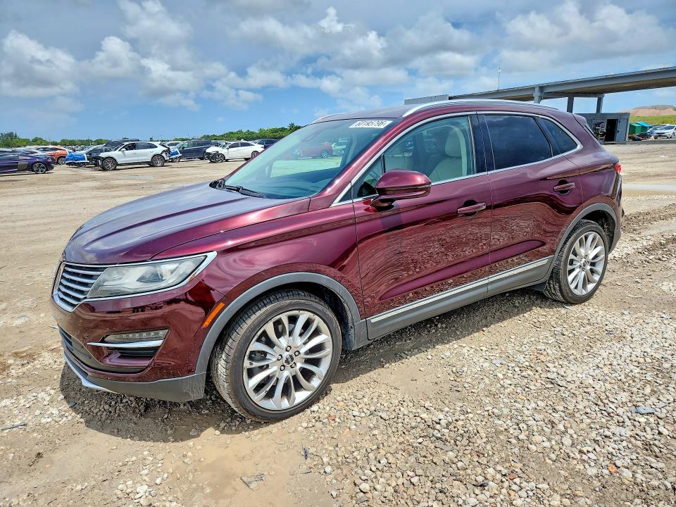 60195796 :رقم المزاد ، 5LMCJ3C90HUL00382 vin ، 2017 Lincoln Mkc مزاد بيع