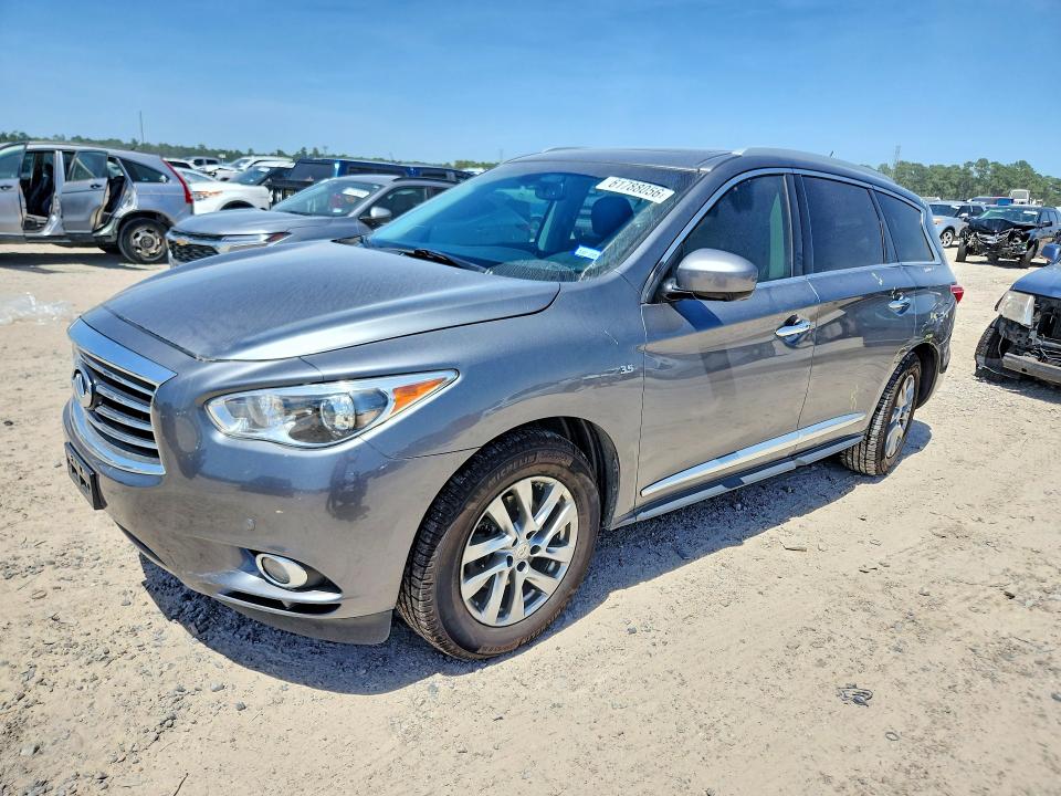 61788056 :رقم المزاد ، 5N1AL0MNXFC536281 vin ، 2015 Infiniti Qx60 مزاد بيع